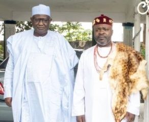 Onyengubo pays courtesy visit to High Commission