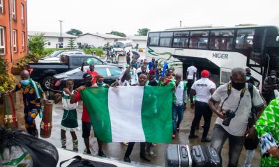 AFCON 2022: Amb Olonisakin storms Garoua, plans maximum support for Super Eagles