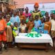 Olonisakin’s wife donates food items, cash in Yaounde
