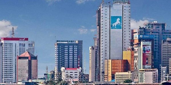 Lagos financial district